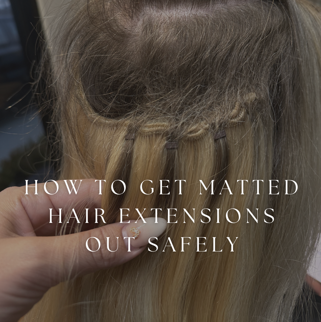 How to Get Matted Hair Extensions Out Safely: Expert Tips from Christian Michael Hair Extensions