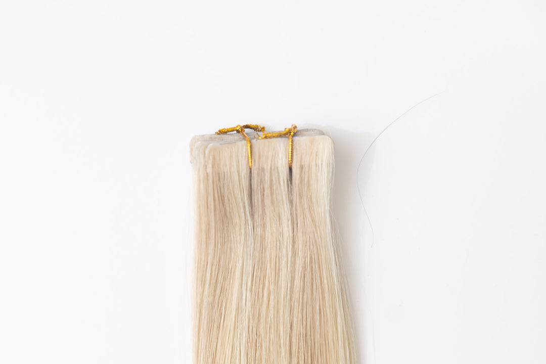Beach Blonde Undetectable Tape Ins-Christian Michael Hair Extensions