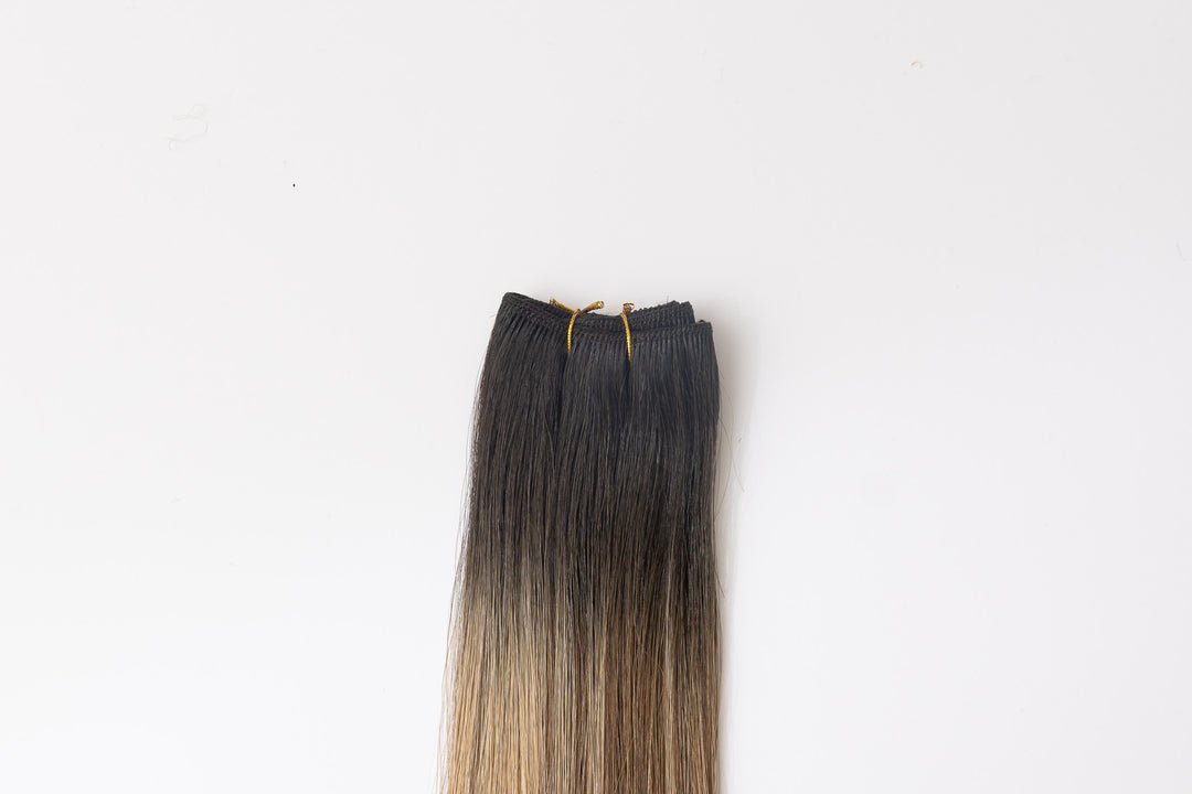 Warm as Honey: Machine Wefts-Christian Michael Hair Extensions