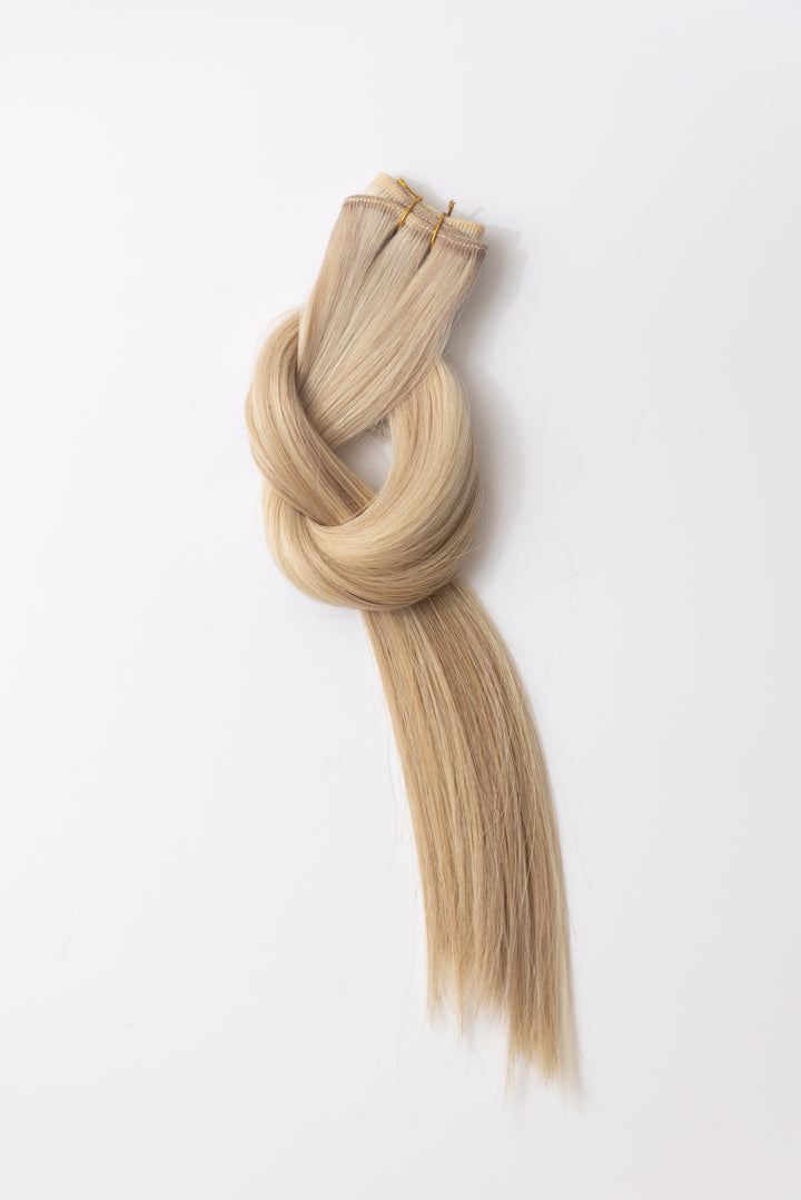 Beach Blonde: Machine Wefts-Christian Michael Hair Extensions