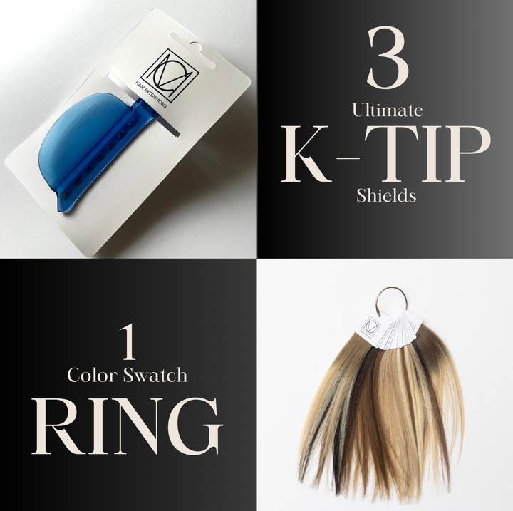 3 Ultimate K-tip Shields + 1 Complimentary Premium Color Swatch Ring